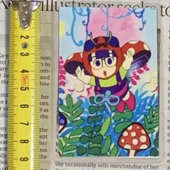 Dr.スランプ アラレちゃん　ラミネートカード 　当時物　555