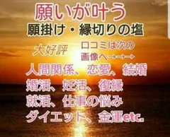 願掛け・縁切りの塩✩.*˚約10回分
