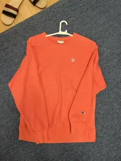 Champion Reverse Weave トレーナー L オレンジ