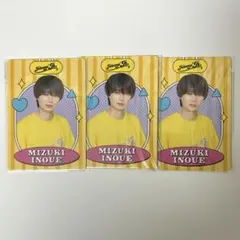 【新品未開封】井上瑞稀 プロフィールカード3枚セット