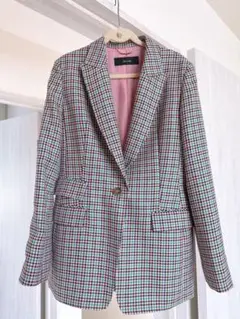 allurevilleチェック柄 テーラードジャケット 新品未使用