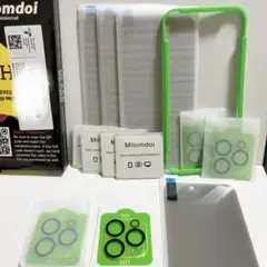 iPhone 15 Pro Max用　ガラスフィルム・レンズフィルム　4セット