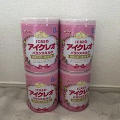 Glico アイクレオ バランスミルク800ｇ 4缶セット