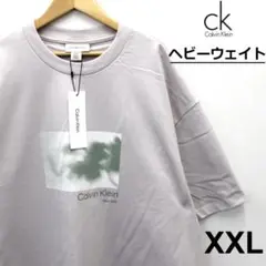 Calvin Klein◇カルバンクライン◇厚手Tシャツ/CT69XXL