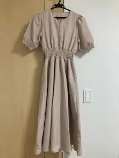 半袖 ロングワンピース