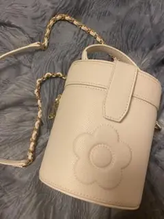 激レアLILY BROWN×MARY QUANTバニティバッグWHITEホワイト