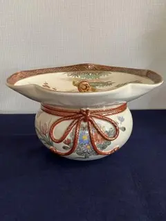 砂金袋水指　色絵　草花紋 m58832879917_1.jpg?1723081210