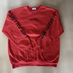 VOLCANA PRIVATE レッドスウェット
