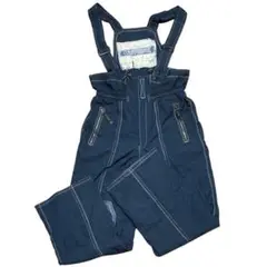 courmayeur スキーウェア パンツ オーバーオール 黒 XL