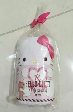 【新品・未使用・未開封】ハローキティ プチタオルハート