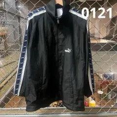 PUMA ブラック ナイロンジャケット L