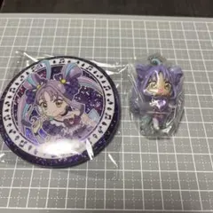 プリキュア　キュアキュンキュン　キミとアイドルスイング　ホログラム缶バッジ