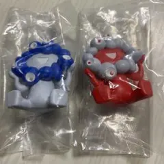 関西万博ミャクミャク ガチャ おすわり　2つセット