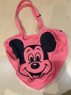 WCJ ミッキー　トートバッグ　レッド