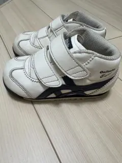 Onitsuka Tiger ベビーシューズ ホワイト/ネイビー 14.5cm