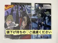 デュラララ／ミニポケットファイル／シールマウスパッド／折原臨也／平和島静雄