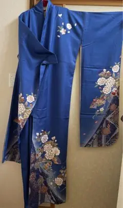 振袖 新品 青