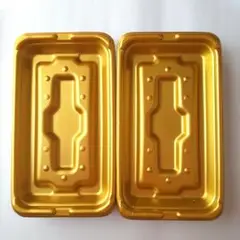 発泡スチロールトレー　金色　8枚