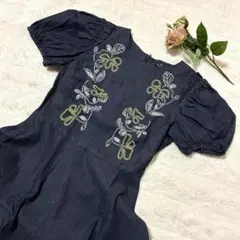 2023 PS ポールスミス ウィメンズ Sea Floral デニムワンピース