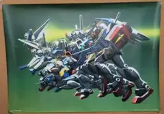 機動戦士ガンダム集合　非売品ポスター