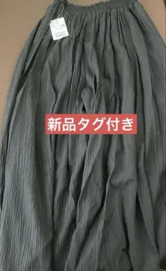 グラシア ガウチョパンツ 黒 ブラック