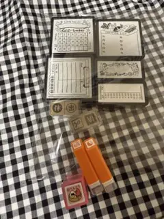 スタンプセット　浸透印など　　①