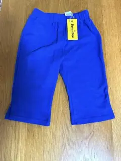 BEEdesBEE ハーフパンツ　新品タグ付きブルー140cm ストレッチ