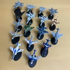uccおまけ　ミニ戦闘機17個まとめ売り