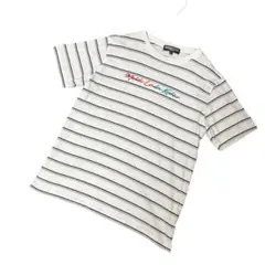 MICHIKO LONDON KOSHINO メンズ　半袖　Tシャツ　白　刺繍