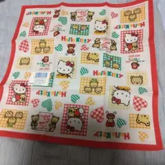 サンリオ　ハローキティハンカチ