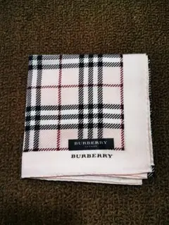 Burberry チェック柄ハンカチ3枚セット