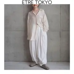 【あっか様価格】✨ ETRE TOKYO ✨ウエストギャザーバルーンカットパンツ 再々販売 / ZOZO限定カラー】ウエストギャザーバルーンカット