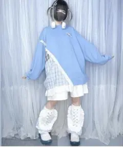 しまむら　ぬた。天使界隈　ショートパンツ　ハーフパンツ　セットアップ