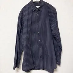 【メンズ古着】URBAN RESEARCH DOORS ストライプ長袖シャツ