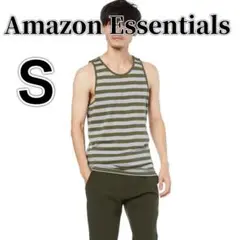 新品タグ✨AmazonEssentialsタンクトップ ノースリーブ メンズ S