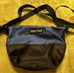 Marmot ショルダーバッグ サコッシュ 青/黒