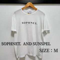 【希少・美品】SOPHNET. SUNSPEL コラボTシャツ ホワイト　M