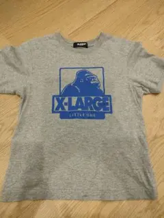 X-LARGE リトルワン Tシャツ グレー　140