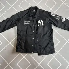 New York Yankees ブラック コーチジャケット
