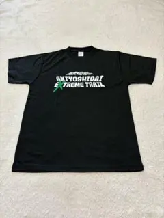 新品未使用 秋吉台カルストトレイルランエクストリームTシャツ ブラック Lサイズ
