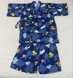 値下げポケモン　甚平　ジンベイ　120cm