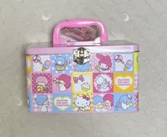 新品　サンリオ キャラクターズ キャラミックス 缶ケース BOX ボックス 収納