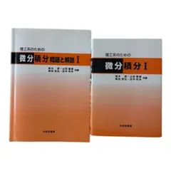 理工系のための微分積分I＋問題と解説 2冊セット