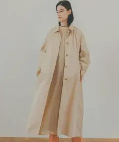 22SS CLANE クラネ バックフリル シングルコート 1