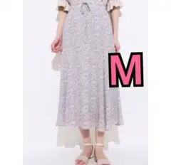 マジェスティックレゴン　アンニュイフラワーマーメイドスカート　ロングスカート