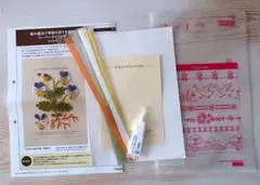 フェリシモキット　ペーパークイリング⑩ビオラ