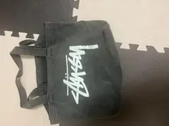 Stussy ブラック トートバッグ