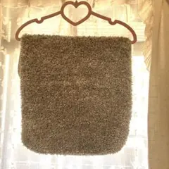 速乾バスマット　ホワイトグレー　フワフワマット