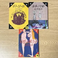妖人奇人館　他　澁澤龍彦　文庫本　3冊セット