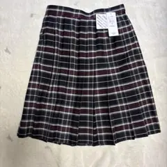 新品未使用　フォーマル　制服　プリーツスカート　チェック　日本製　160~170